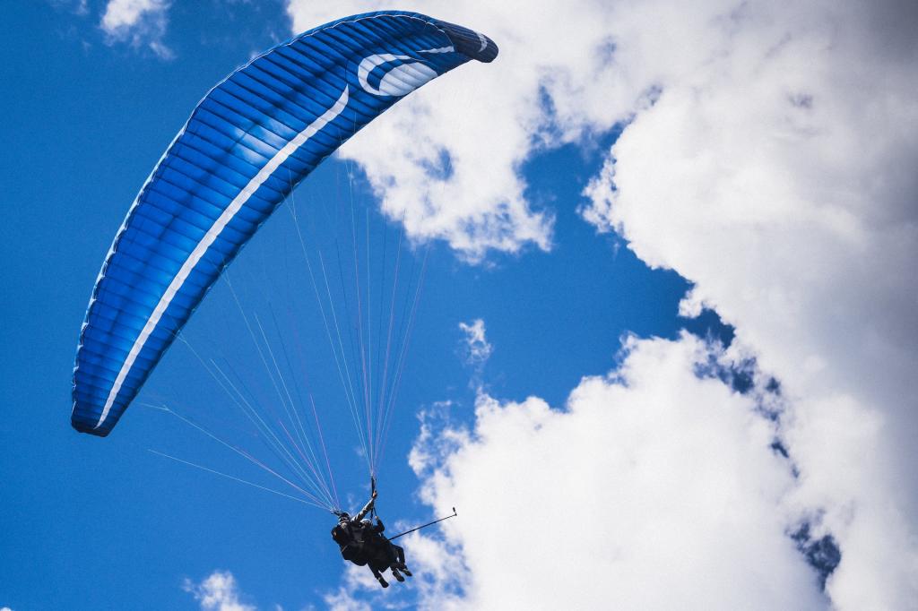 Paragliding over the Brenta Dolomites and Lake Molveno